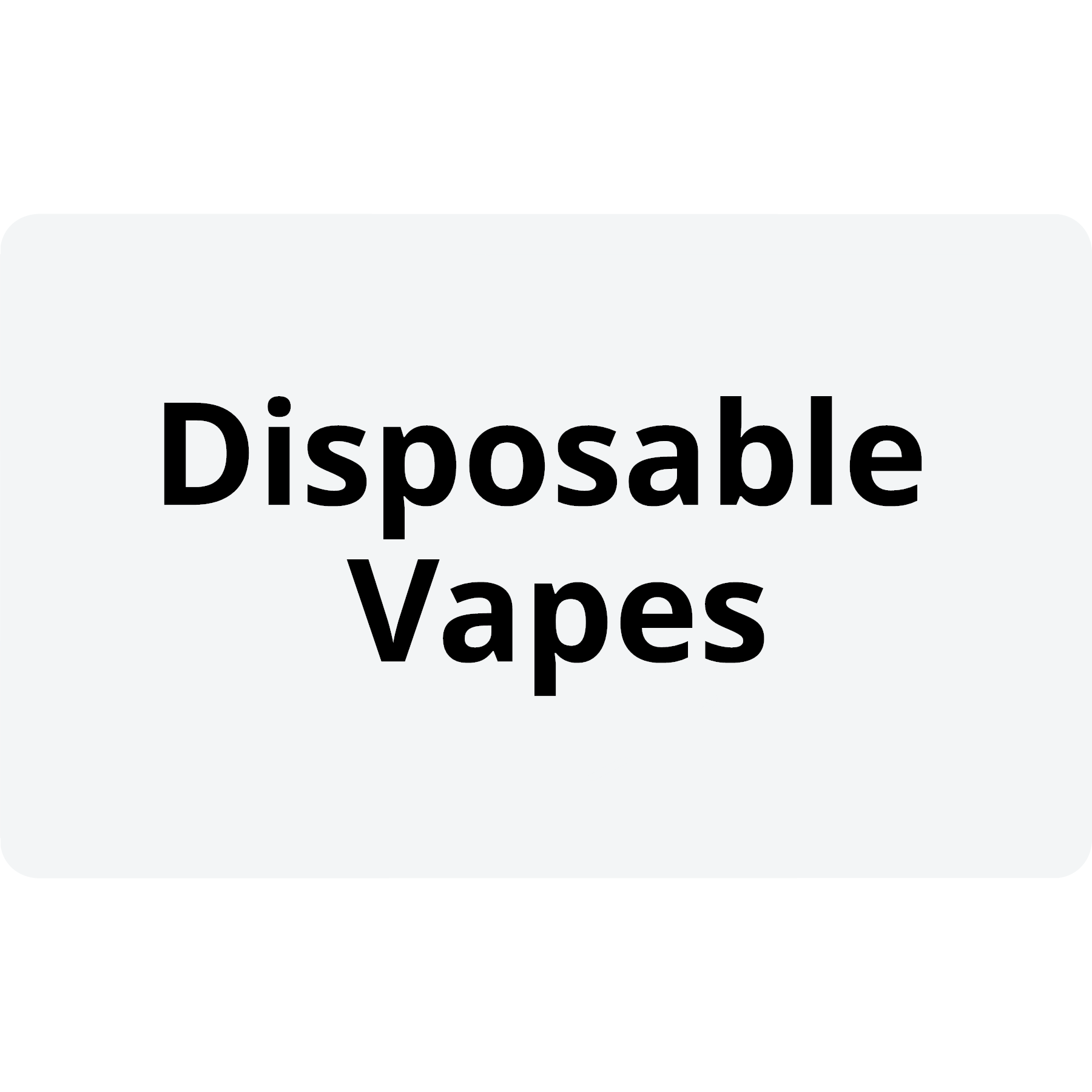 Disposable Vapes