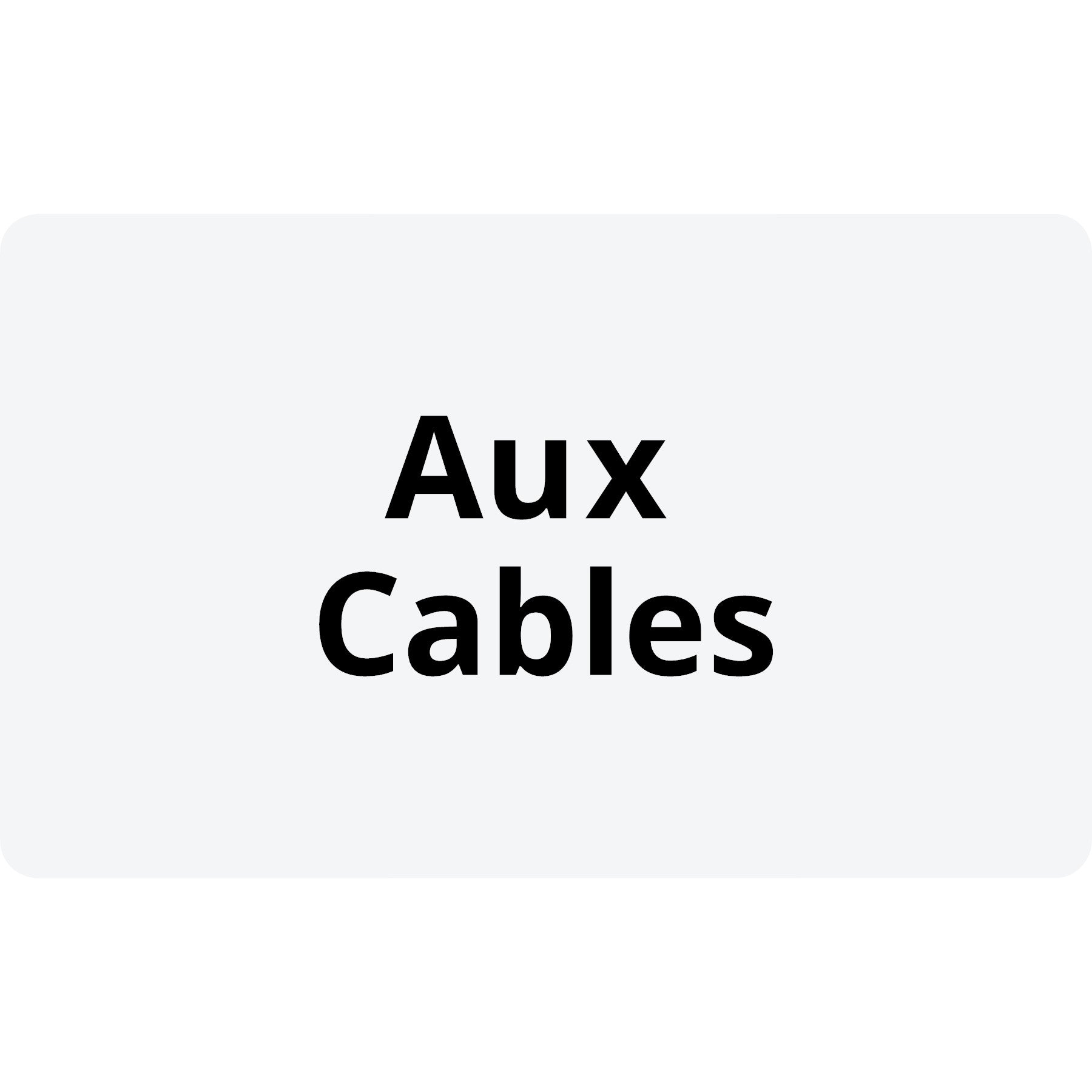 Aux Cables