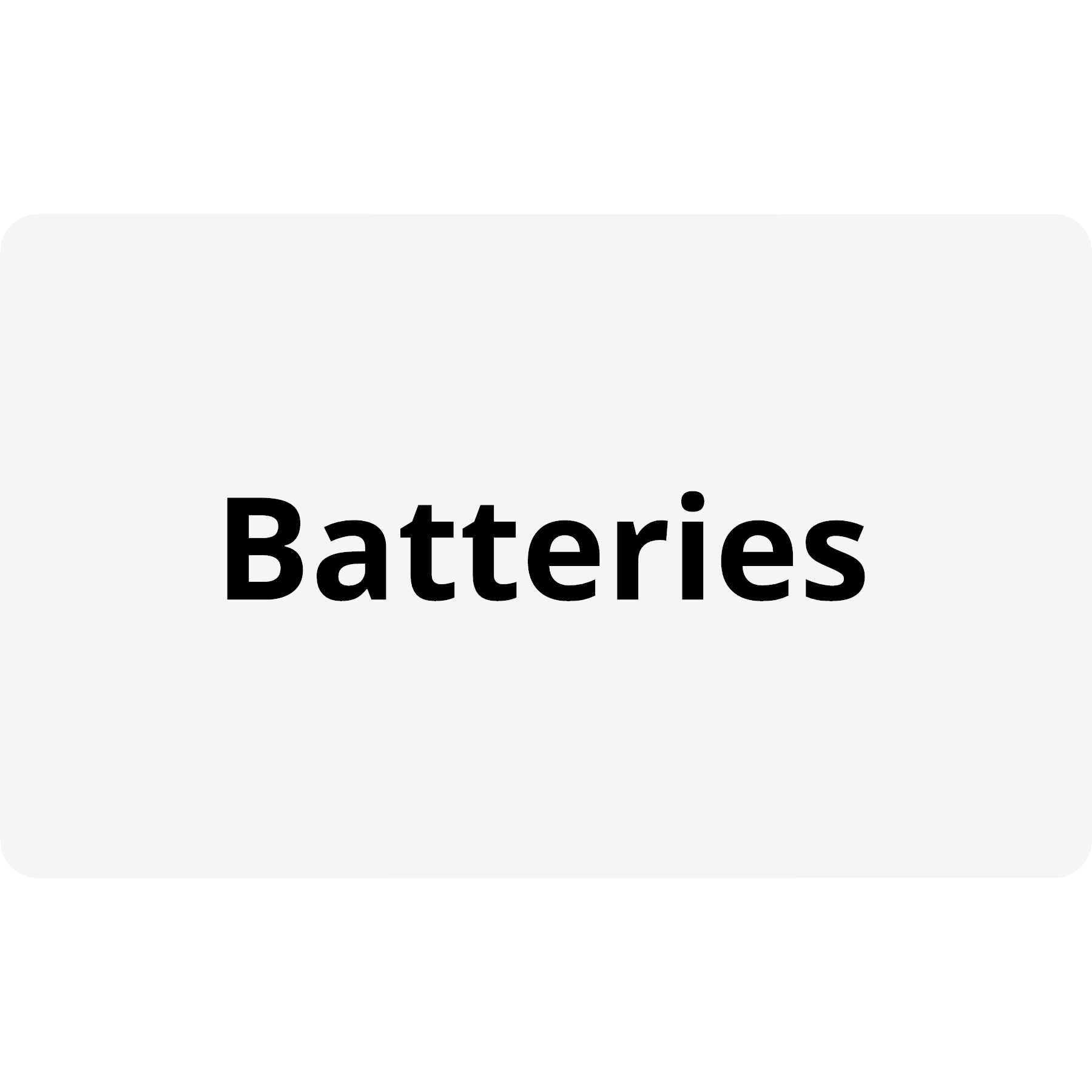 Batteries