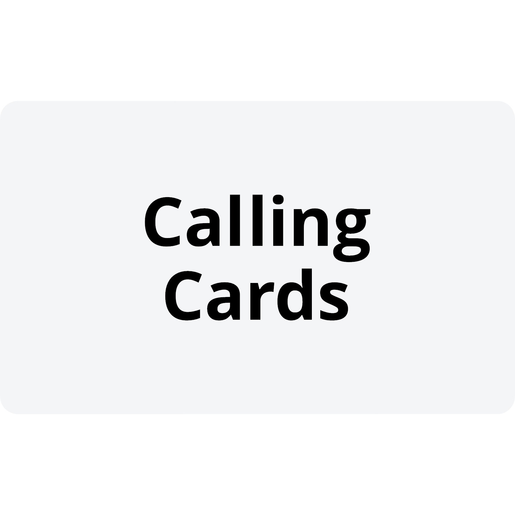 Calling Cards