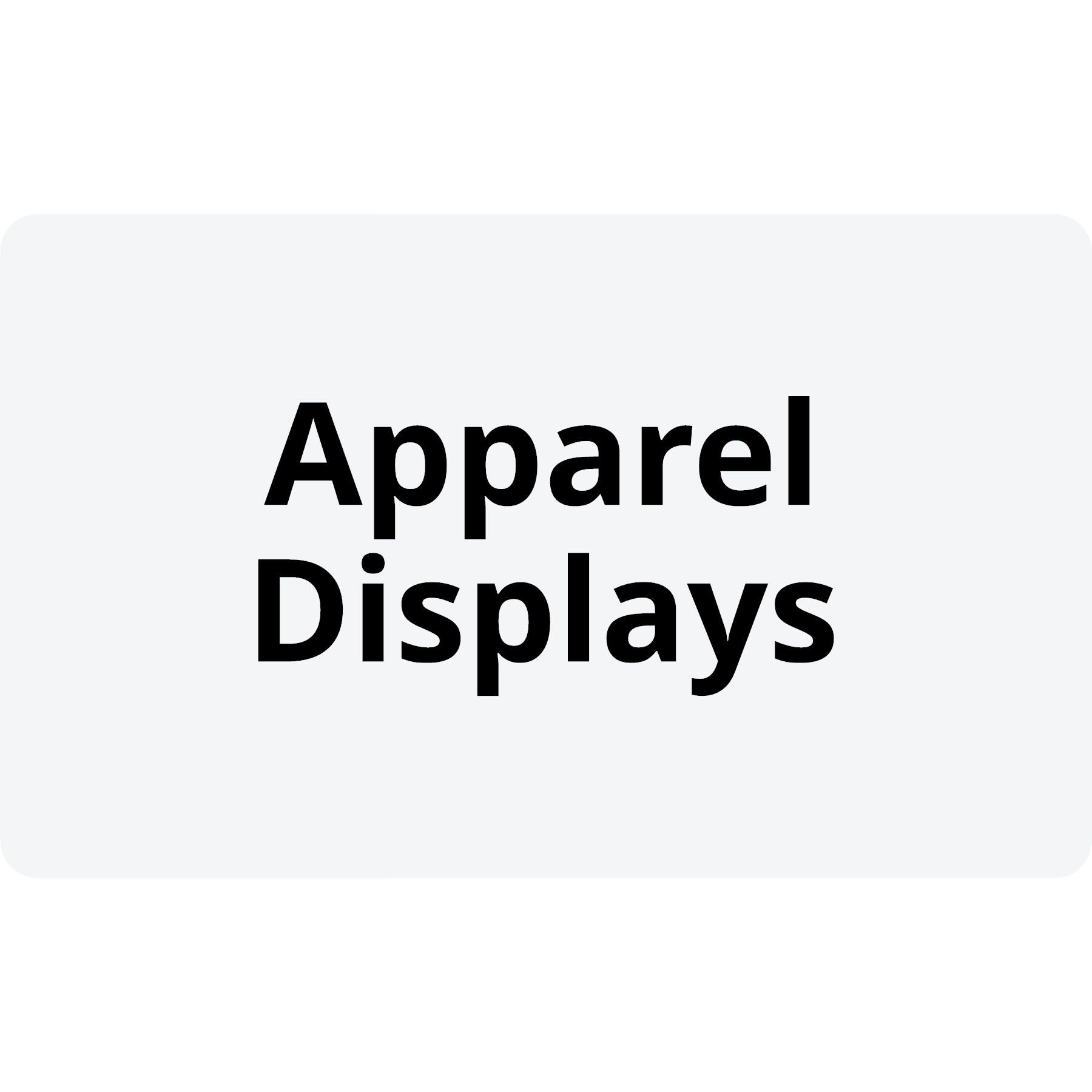 Apparel Displays