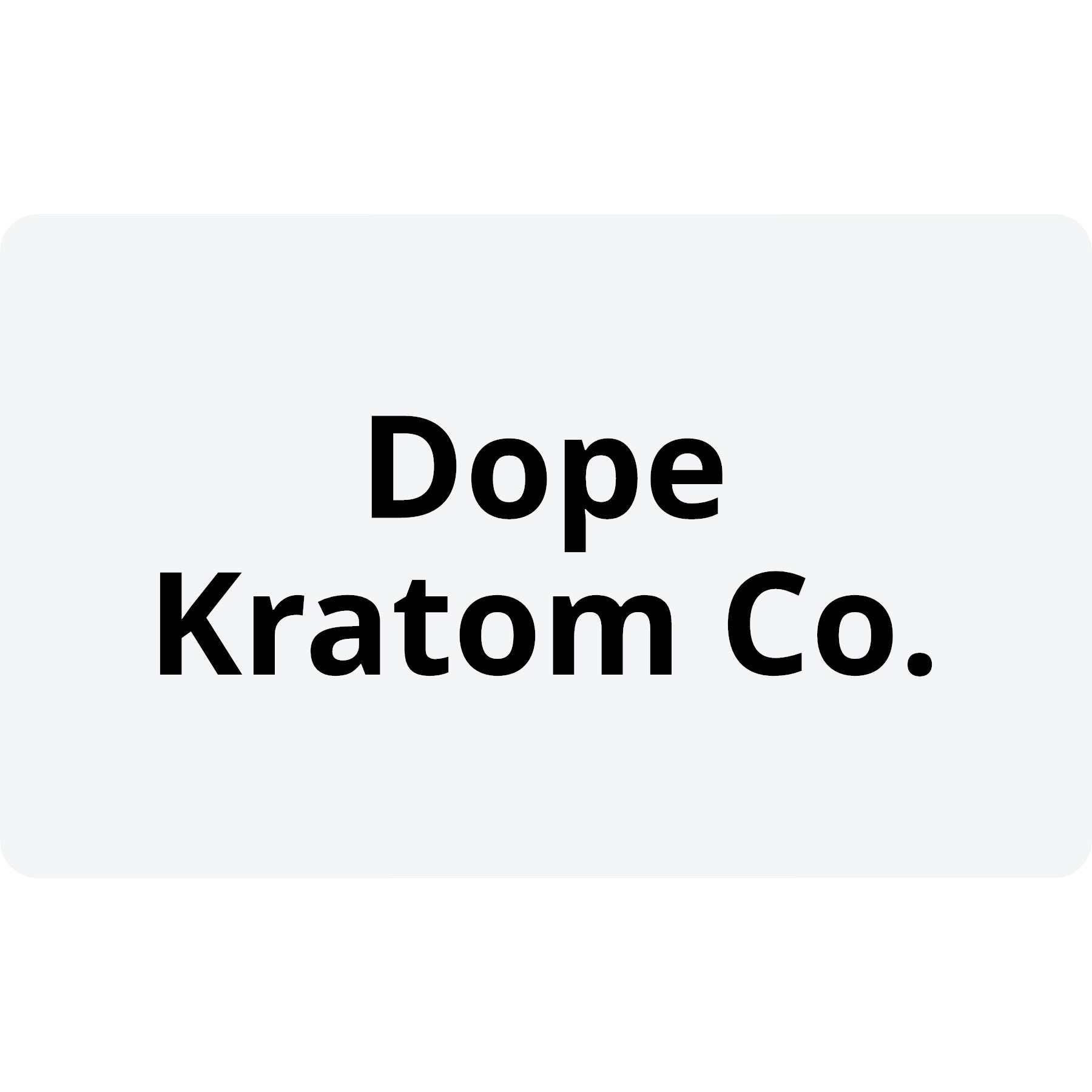 Dope Kratom Co.