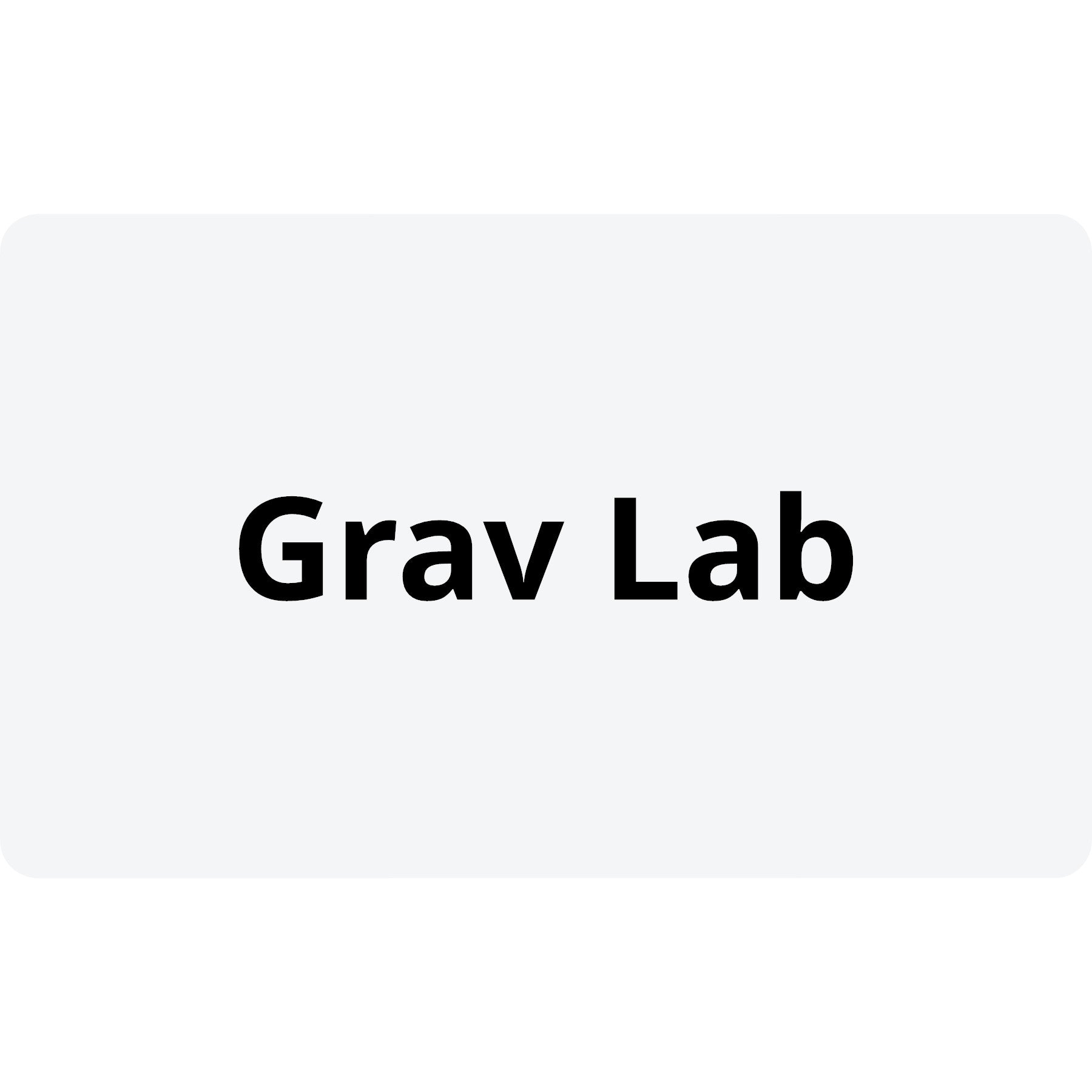 Grav Lab