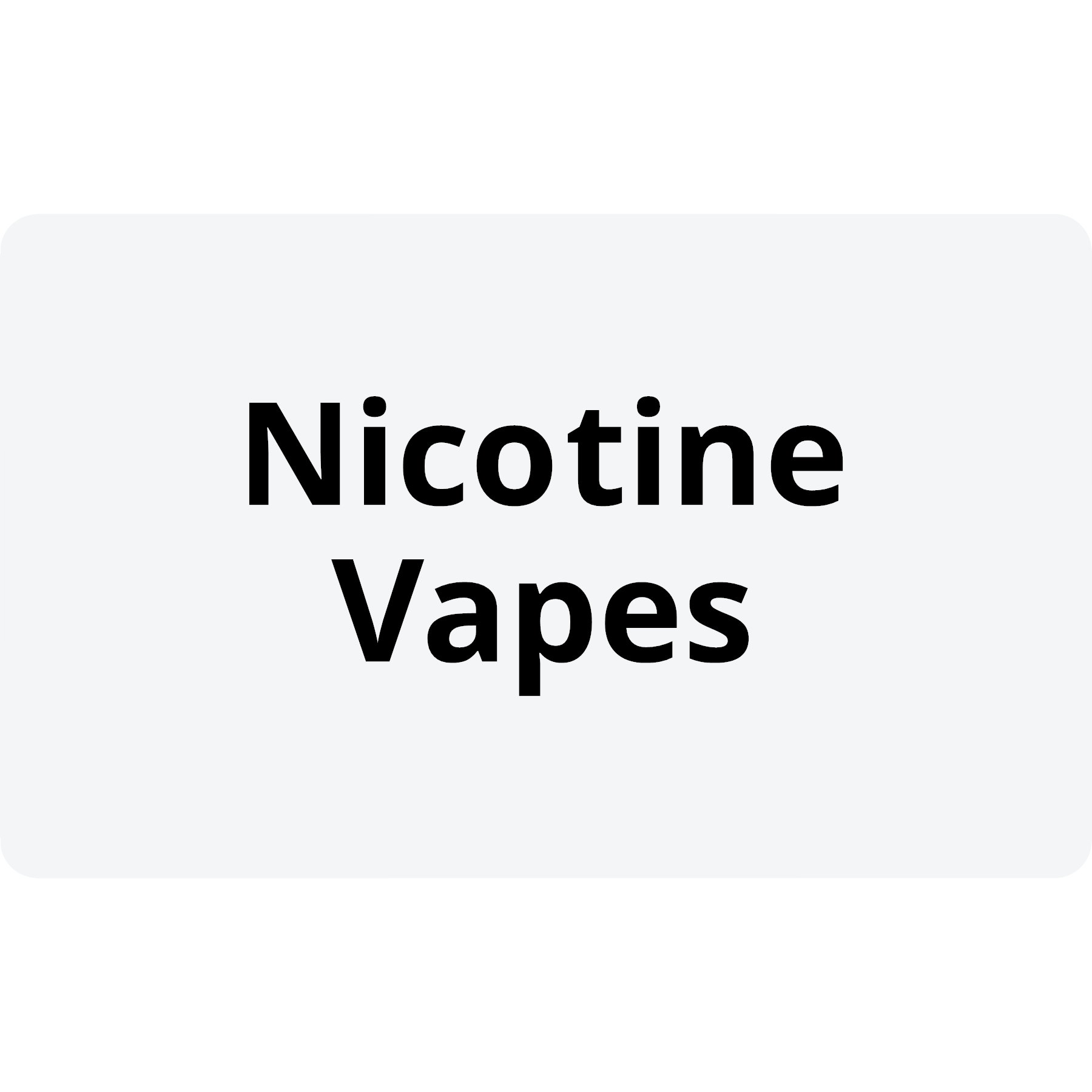 Nicotine Vapes