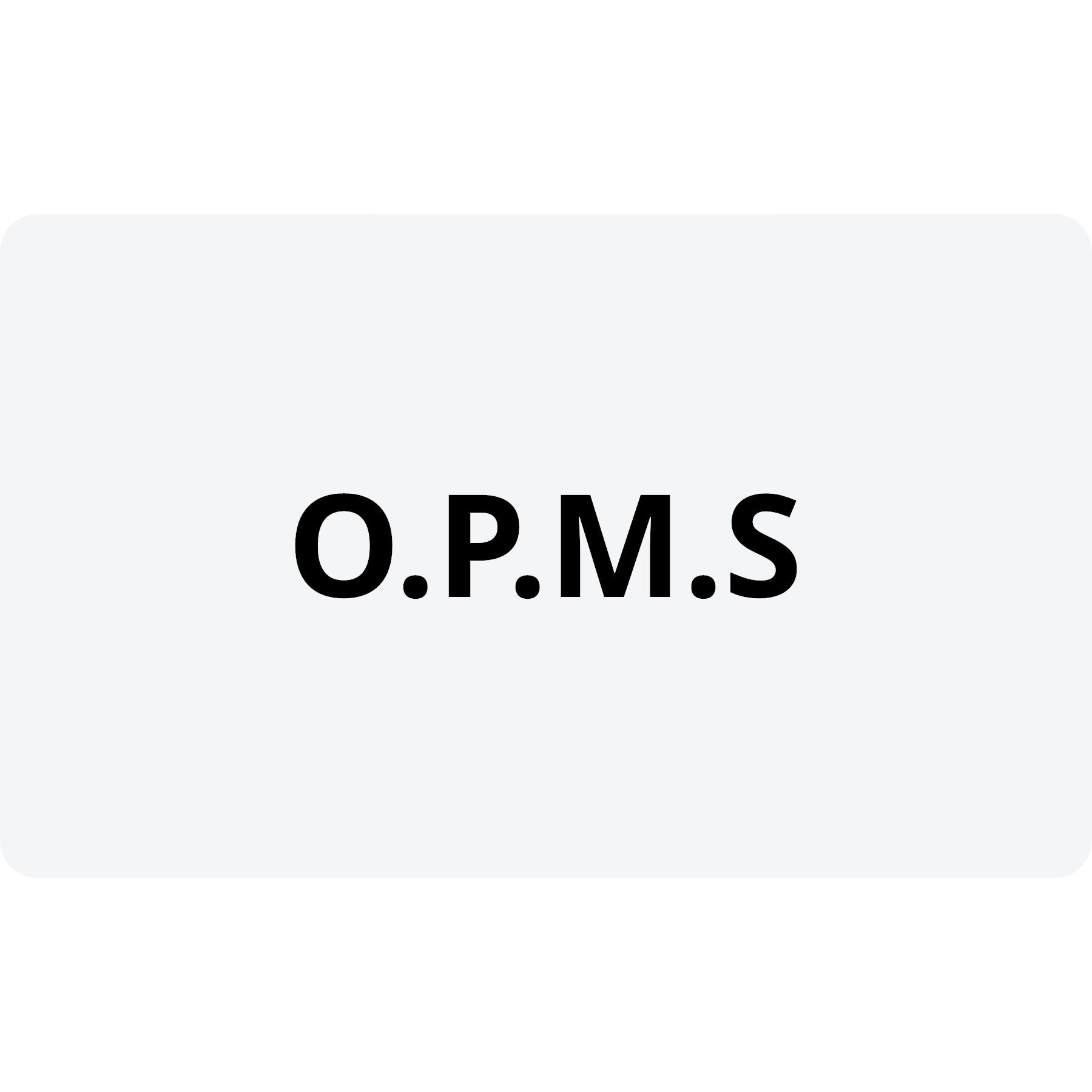 O.P.M.S