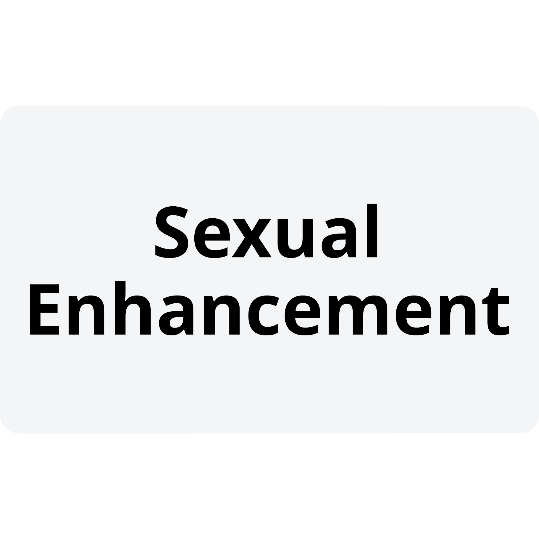 Sexual Enhancement