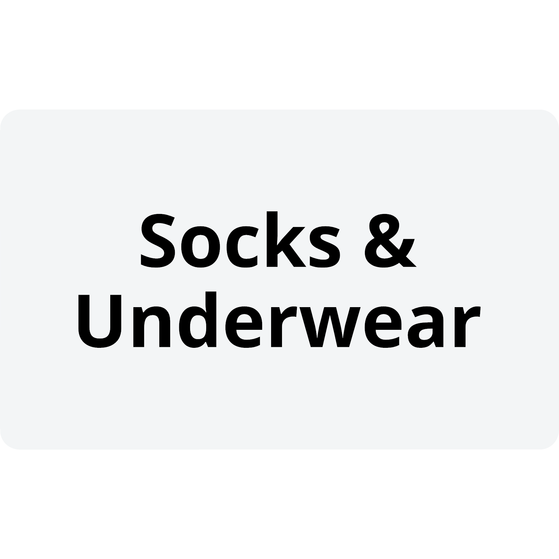 Socks & Underwear